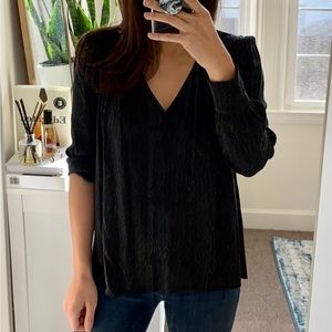 Ba&sh leopard liz noir top